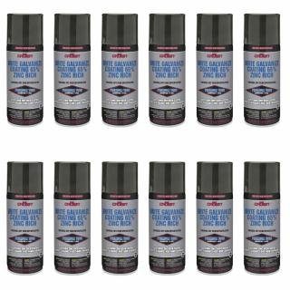 Crown 7008 Brite Aerosol Galvanizing Compound (12 Pack)